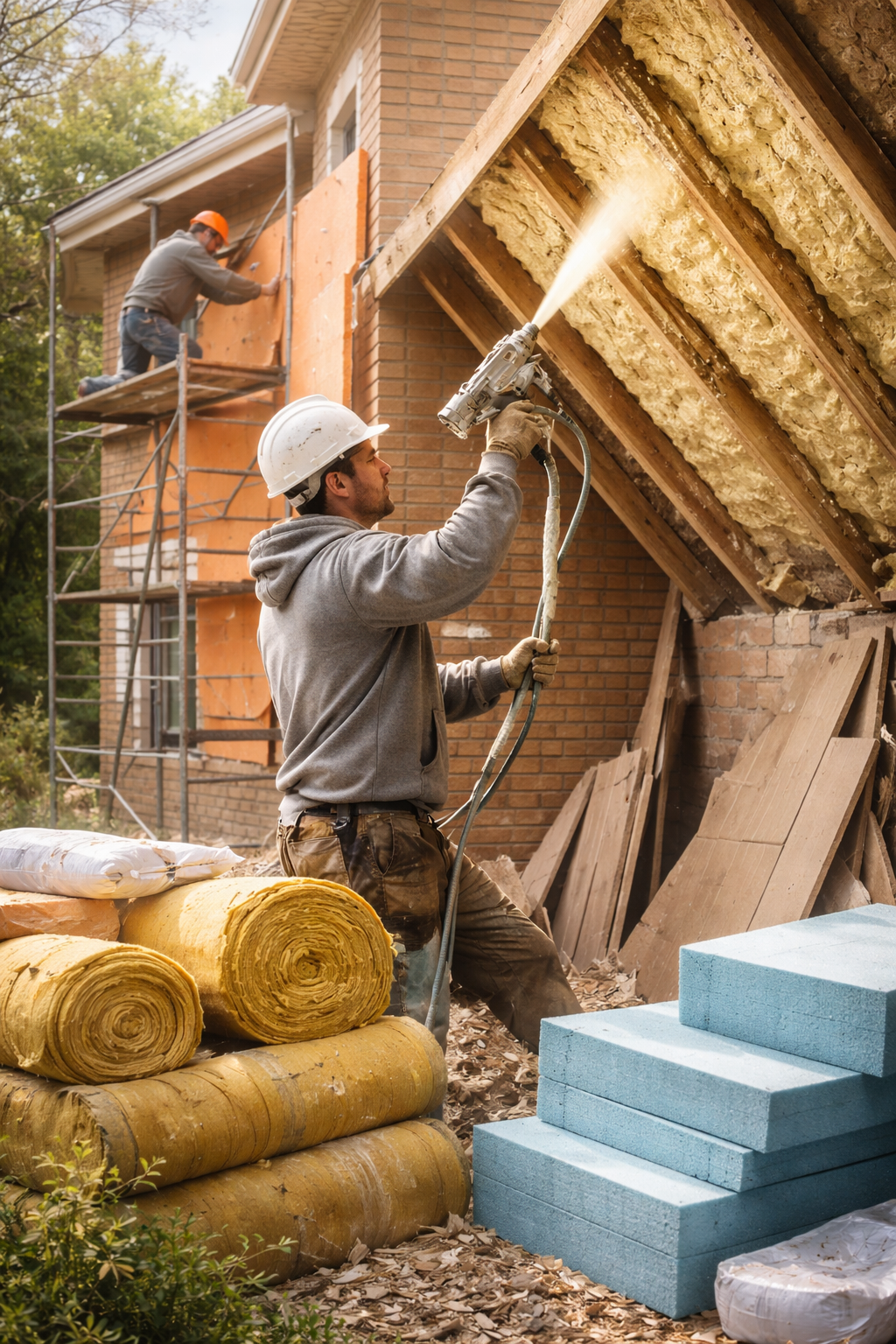 Утепление домов в Гулькевичах под ключ от 4357 руб/м2 | Профессионально — ТепломастерГль