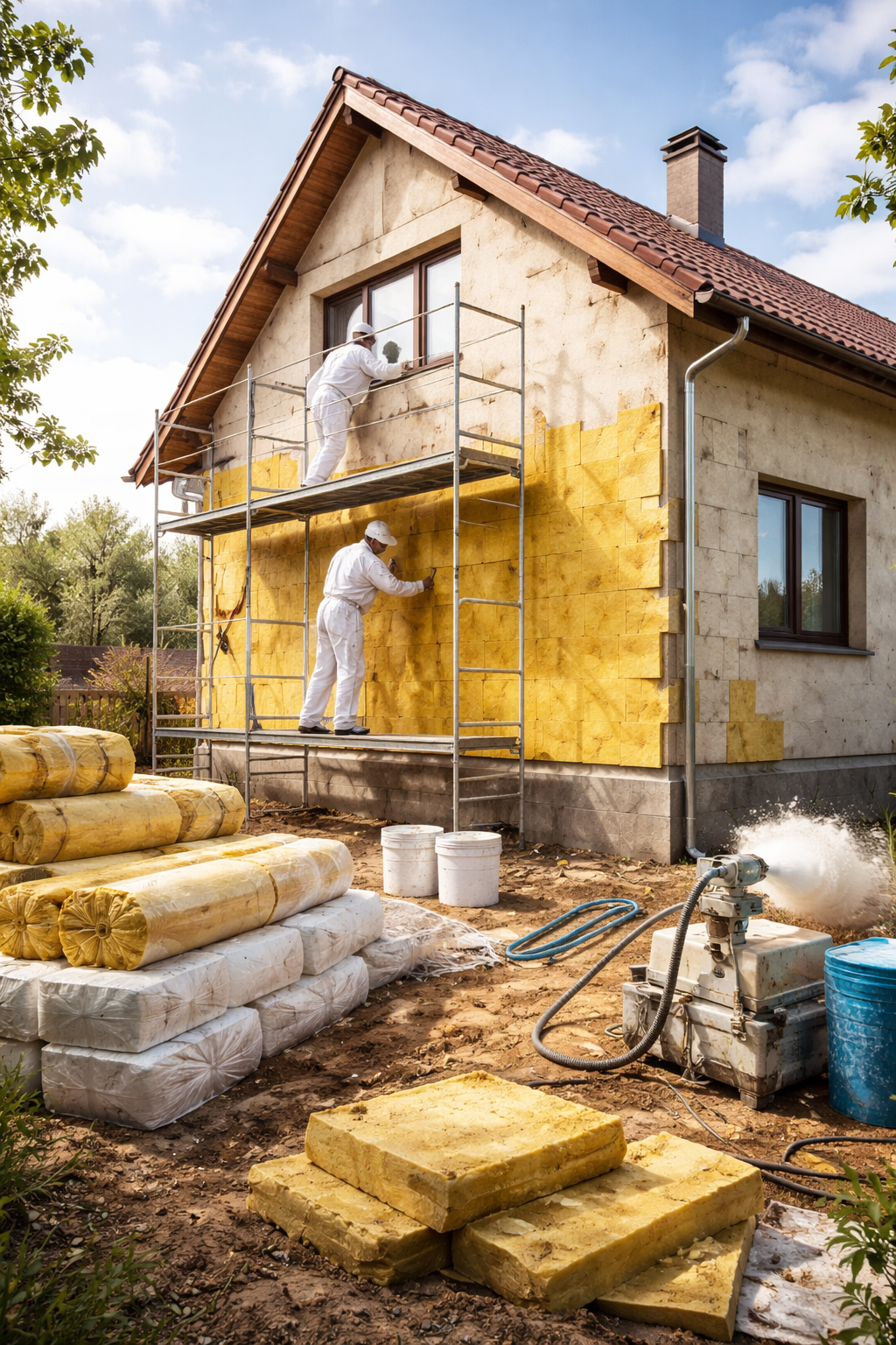 Профессиональное утепление домов в Гулькевичах — тепло, надежность, экономия