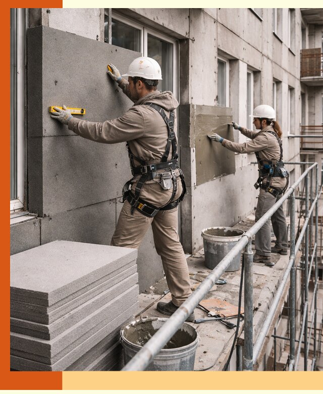 Утепление квартиры снаружи под ключ в Гулькевичах