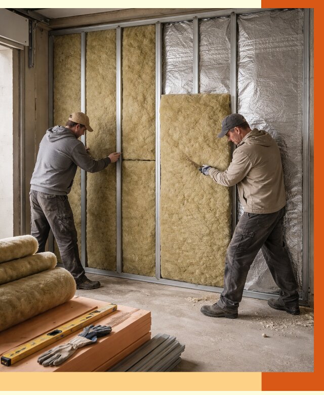 Утепление гаража изнутри в Гулькевичах от 7781 руб/м2 — работы и цена | ТепломастерГль