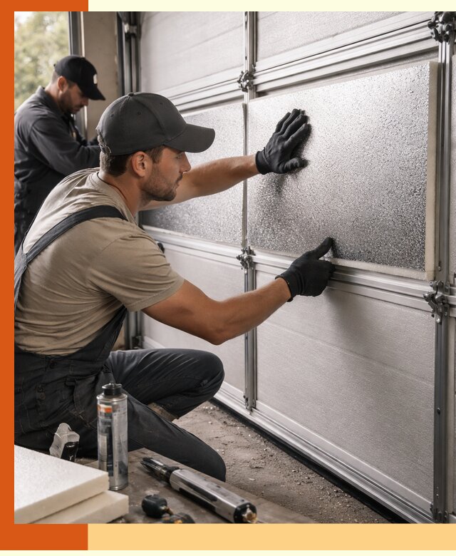 Утепление гаражных ворот в Гулькевичах качественно и надежно