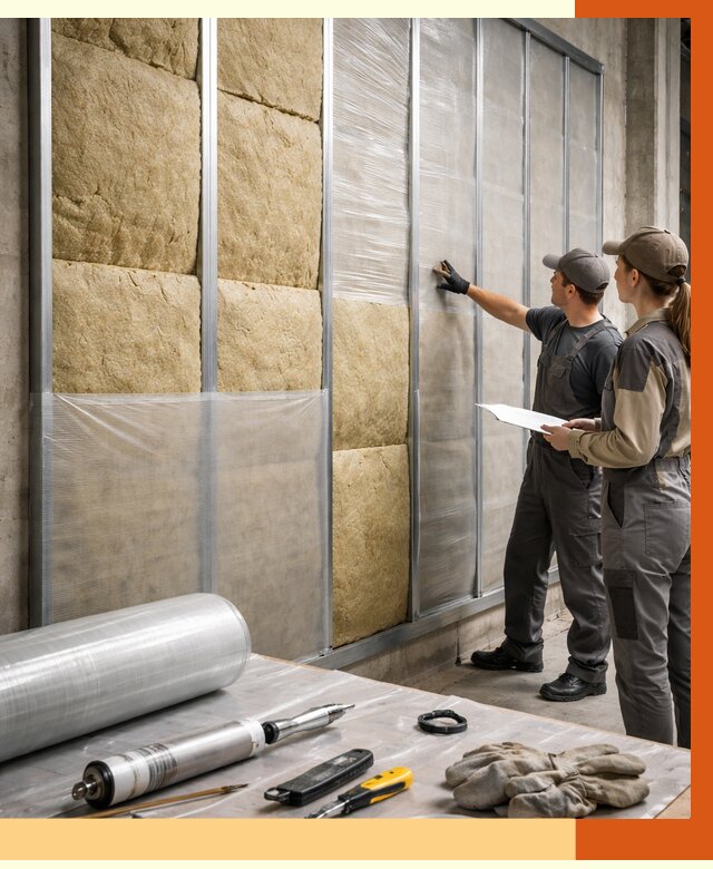 Утепление склада химсырья в Гулькевичах от 4668 руб. под ключ | ТепломастерГль