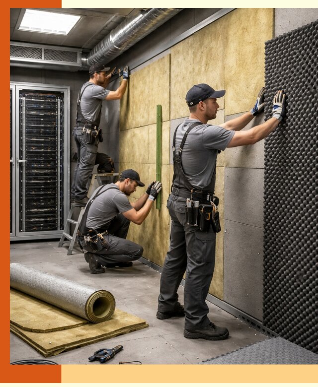 Утепление серверной комнаты профессионально в Гулькевичах