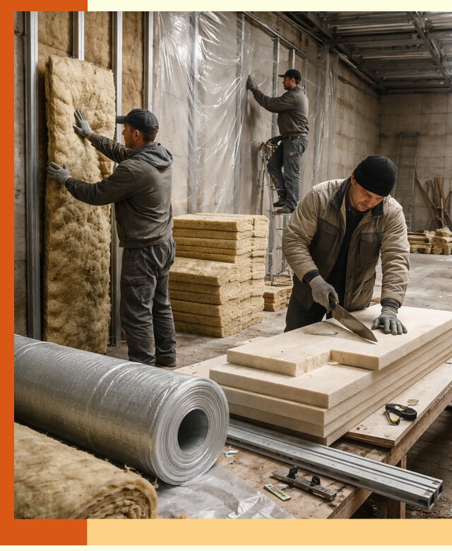 Утепление торгового склада в Гулькевичах с энергоэффективными решениями