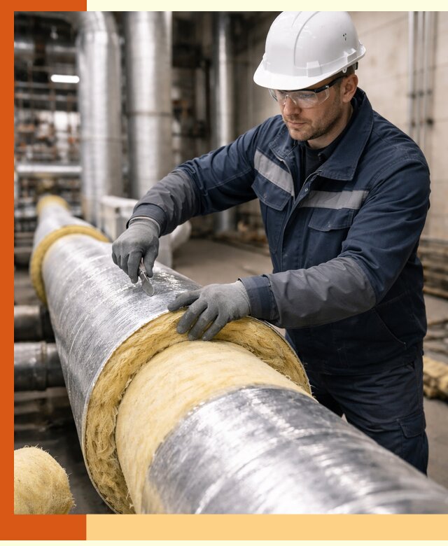 Утепление технологического оборудования и заводских установок в Гулькевичах