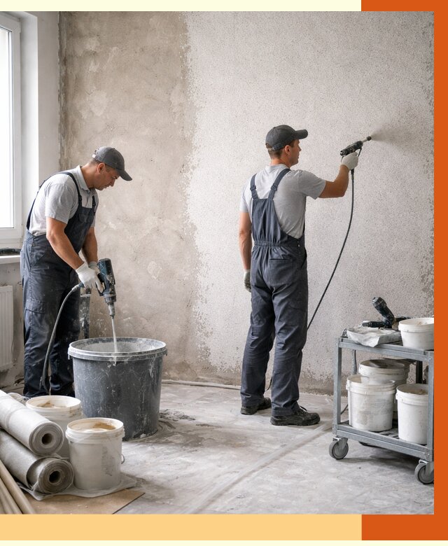 Утепление стен жидкой теплоизоляцией в Гулькевичах от 4357 руб/м² | ТепломастерГль