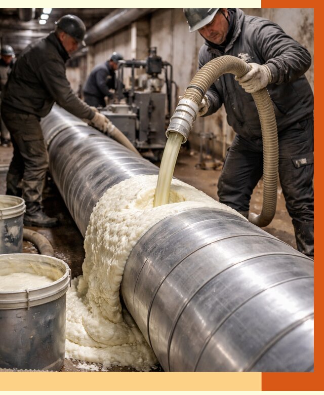 Утепление теплотрассы жидкой теплоизоляцией в Гулькевичах от 4357 руб. | ТепломастерГль