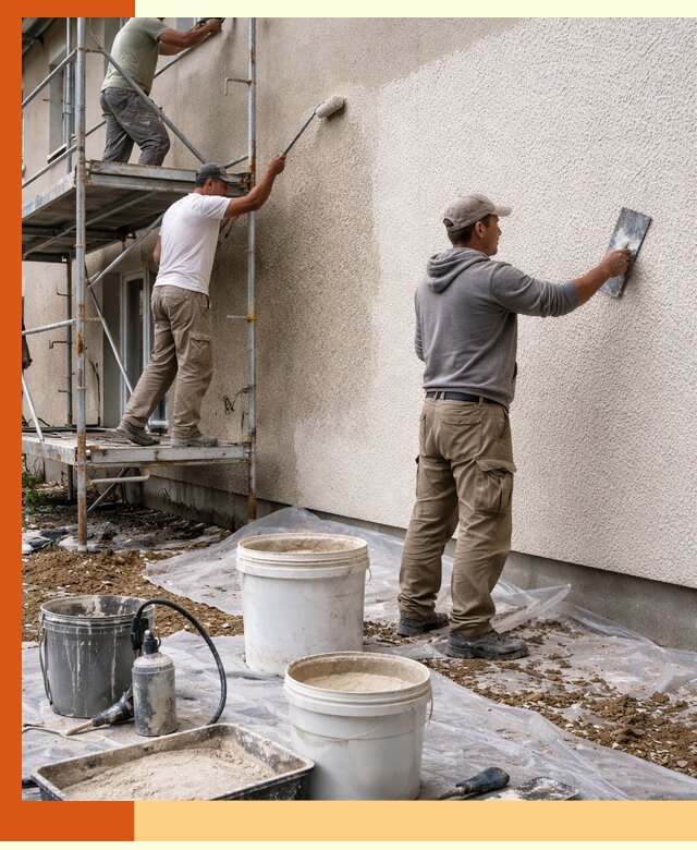 Утепление фасада жидкой пробкой в Гулькевичах