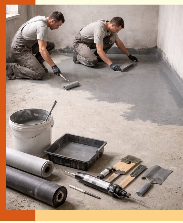 Гидроизоляция пола в Гулькевичах — надежная защита от влаги и протечек