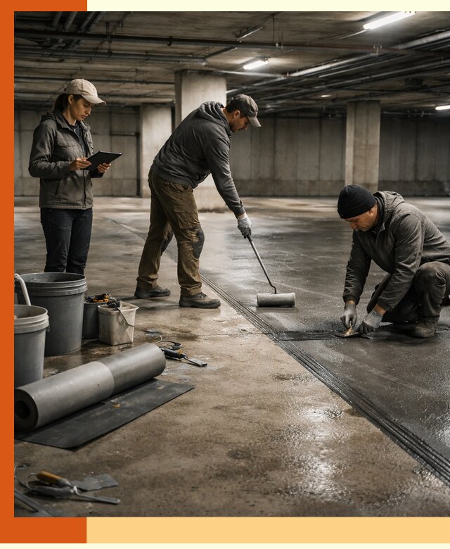 Гидроизоляция паркинга в Гулькевичах: качественная защита зданий