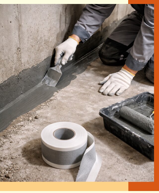 Гидроизоляция швов и герметизация стыков в Гулькевичах от 1297 руб. | ТепломастерГль