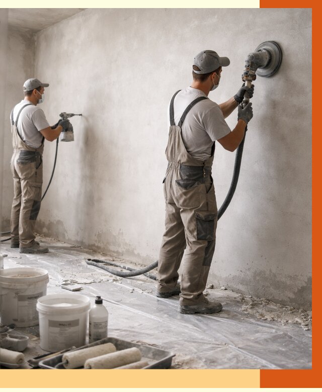 Подготовка поверхности под напыление в Гулькевичах от 1245 руб. — ТепломастерГль