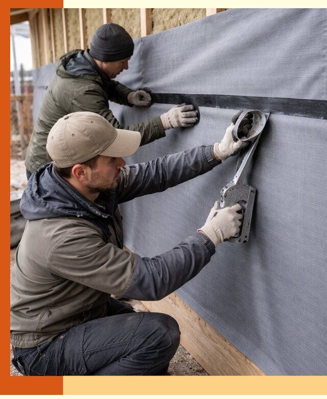 Монтаж ветроизоляции зданий и конструкций в Гулькевичах