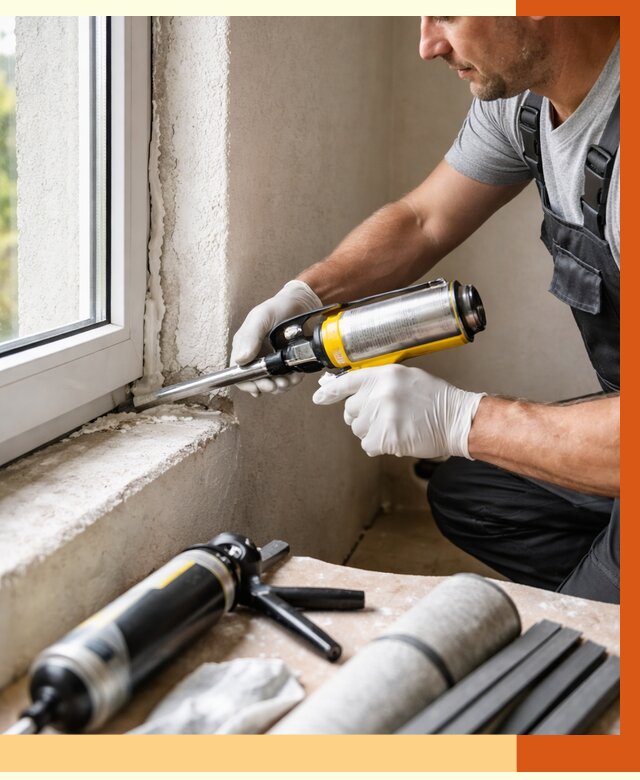 Герметизация стыков и примыканий в Гулькевичах от 1245 руб. под ключ | ТепломастерГль