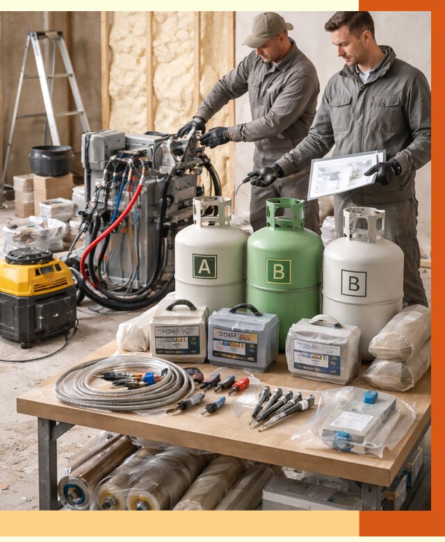 Продажа компонентов ППУ с консультацией в Гулькевичах от 4357 руб. | ТепломастерГль